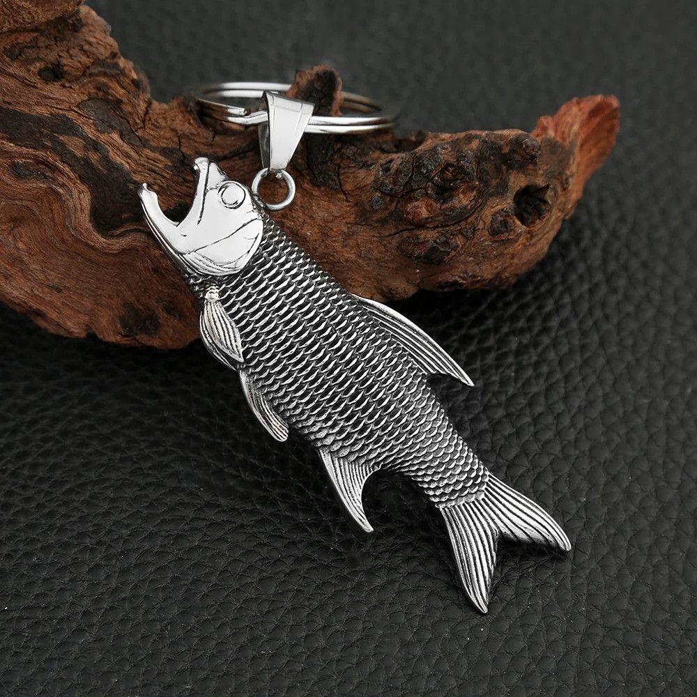 Other Fish Keychain Stainless Steel Size ONE SIZE - 6 Thumbnail