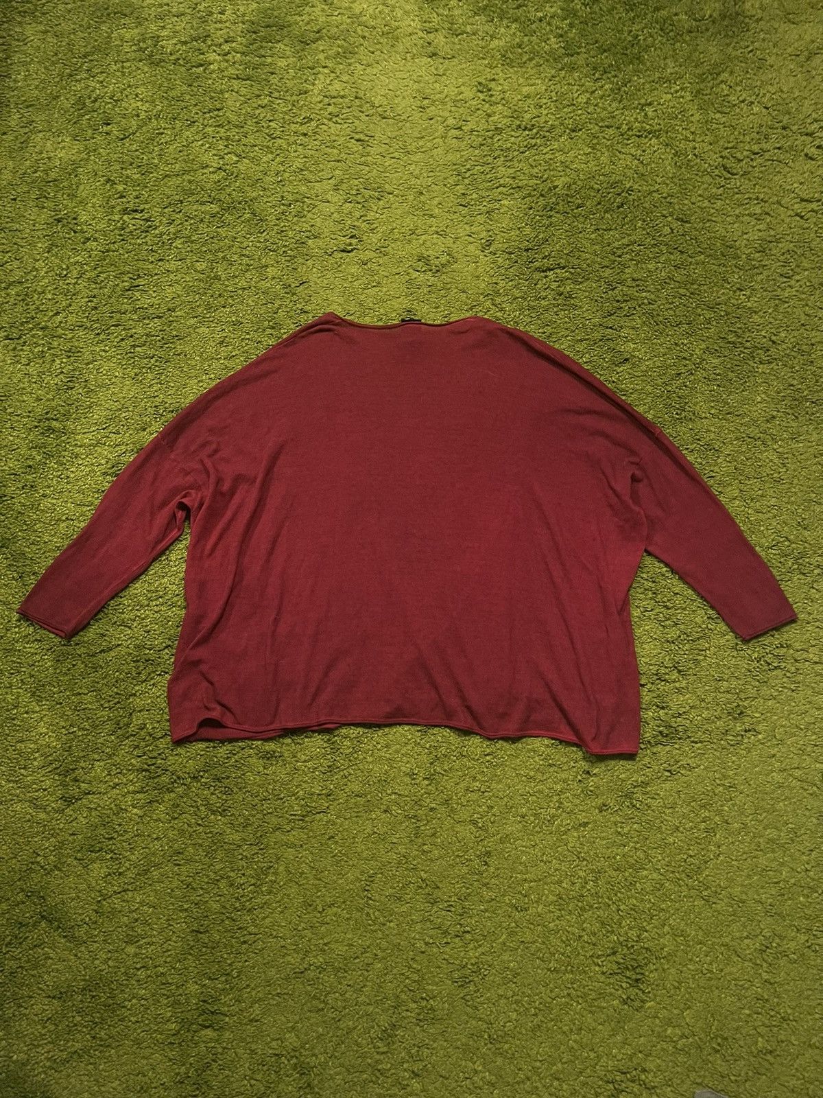 Rundholz 🩸 Rundholz avant garde bloody red burgundy cardigan sweater Size M / US 6-8 / IT 42-44 - 3 Thumbnail