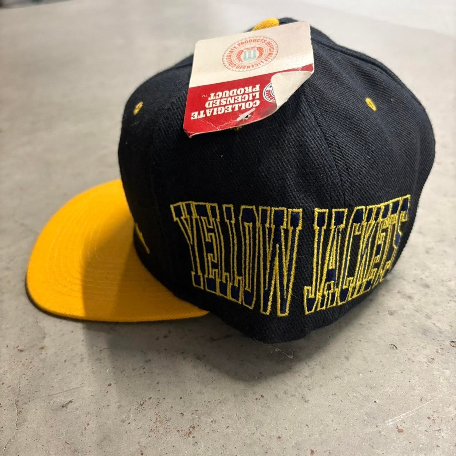 Colosseum Athletics × NCAA × Vintage Crazy NWT Vintage 90s Colosseum Athletics Georgia Tech Hat Size ONE SIZE - 3 Thumbnail