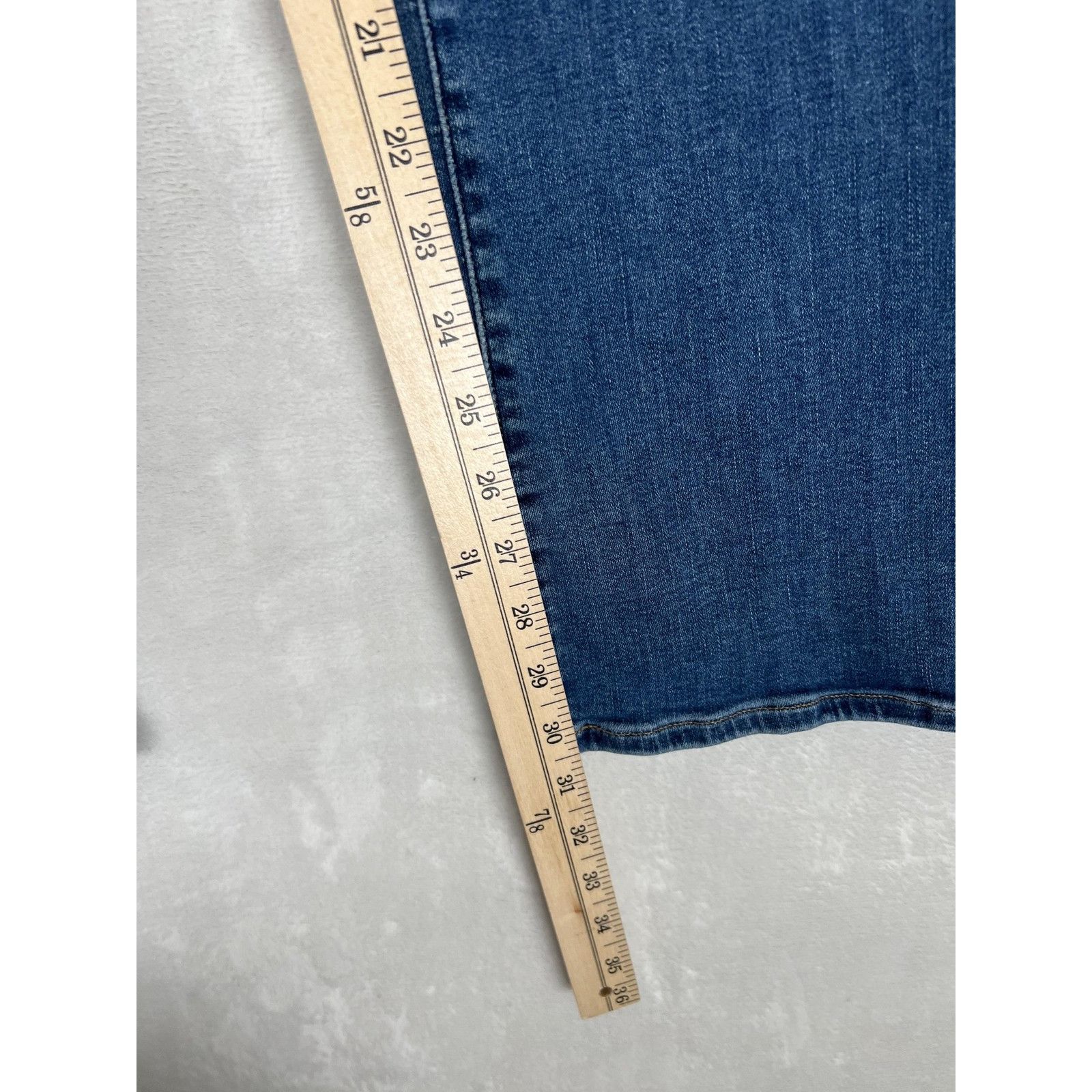 Lucky Brand Lucky Brand Jeans Womens 4/27R Blue Bootcut Mid Rise Stretch Size 27" / US 4 / IT 40 - 3 Thumbnail
