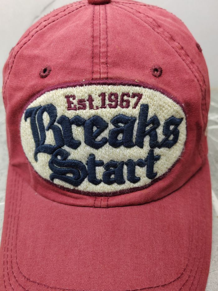 Japanese Brand Vintage Breaks Start Distressed Style Cap Hat Size ONE SIZE - 3 Thumbnail