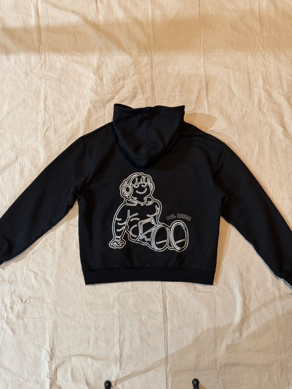 Other 2GOODNY "Sketch Edition" BLACK HOODIE Size US XL / EU 56 / 4 - 2 Thumbnail