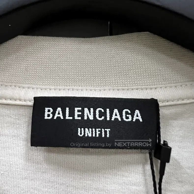 Balenciaga Balenciaga Small Logo Short Sleeve on Back Size US L / EU 52-54 / 3 - 4 Thumbnail