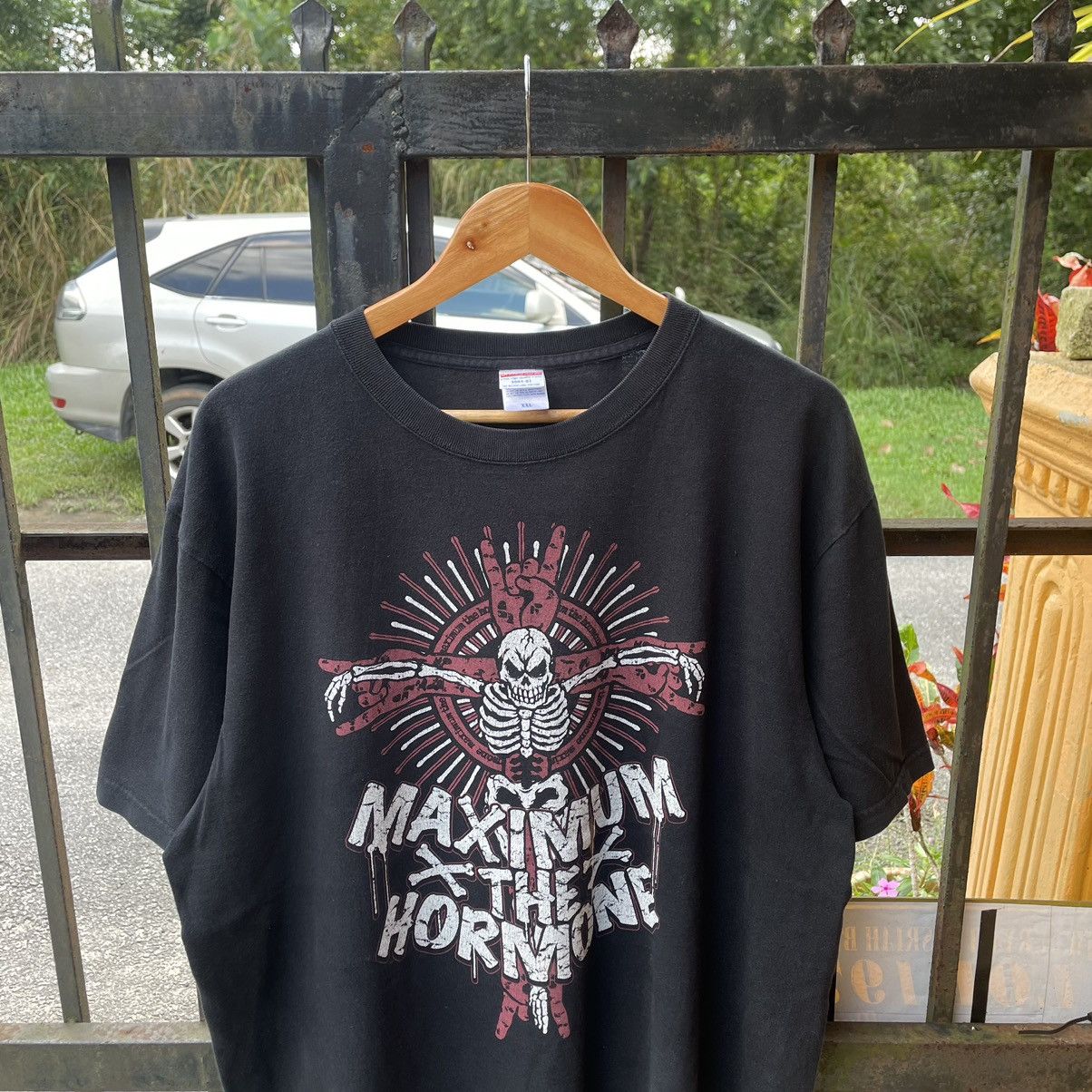 Band Tees × Vintage 🔥🇯🇵Maximum The Hormone Hardcore Punk Rock Band Cross Tee Size US XL / EU 56 / 4 - 3 Thumbnail
