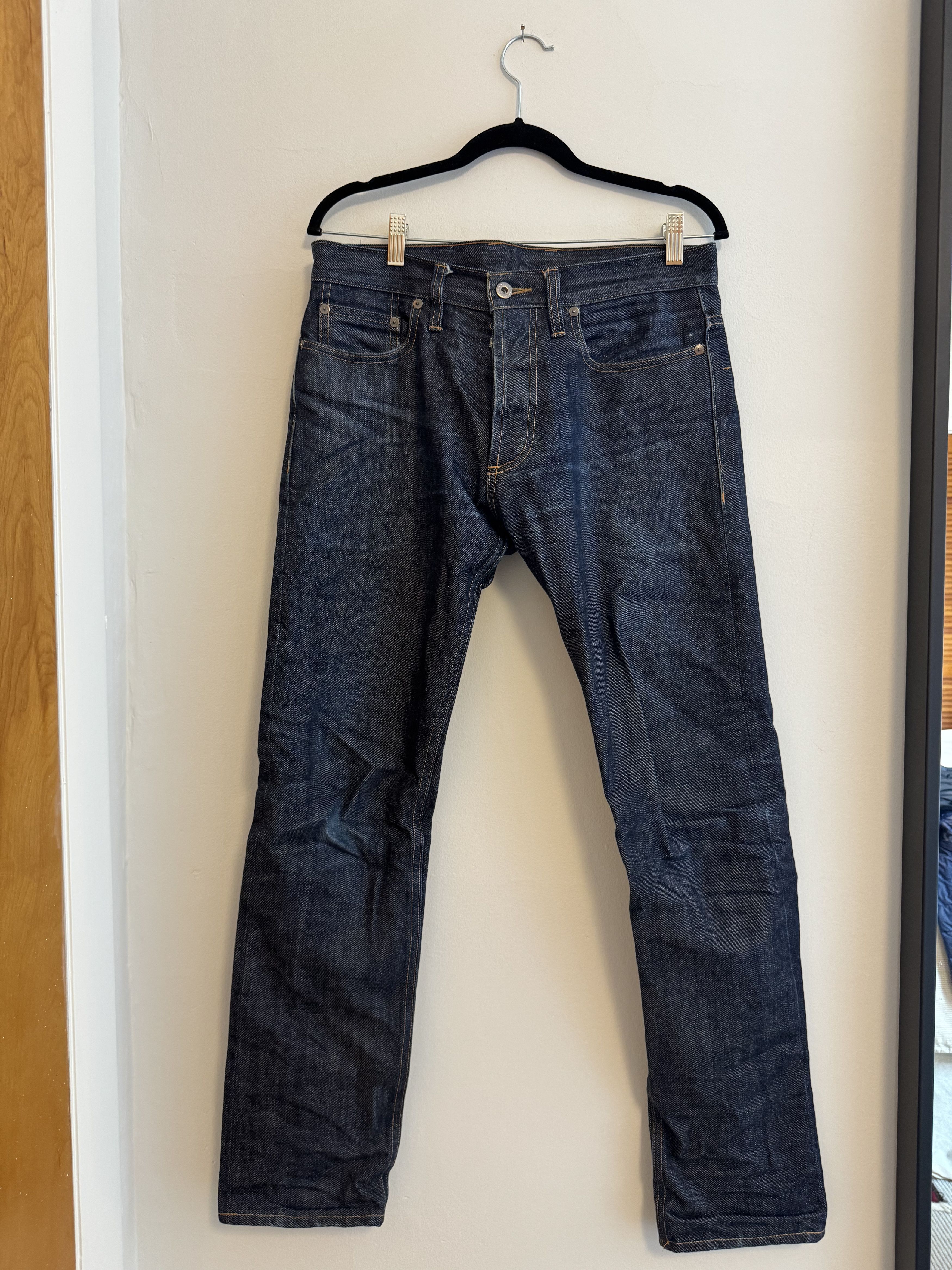 3sixteen ST-100x - Slim Tapered - Indigo Selvedge - 31 Size US 31 - 1 Thumbnail