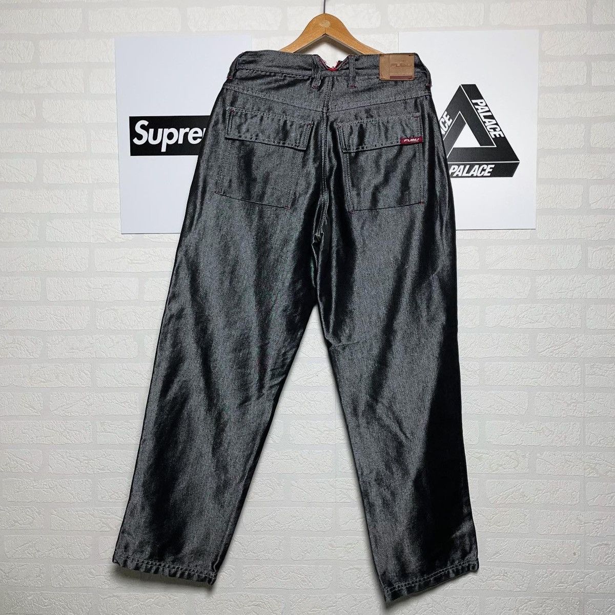 Fubu Streetwear Fubu Jeans Hip Hop Bagy Y2K Rap Size US 34 / EU 50 - 2 Thumbnail