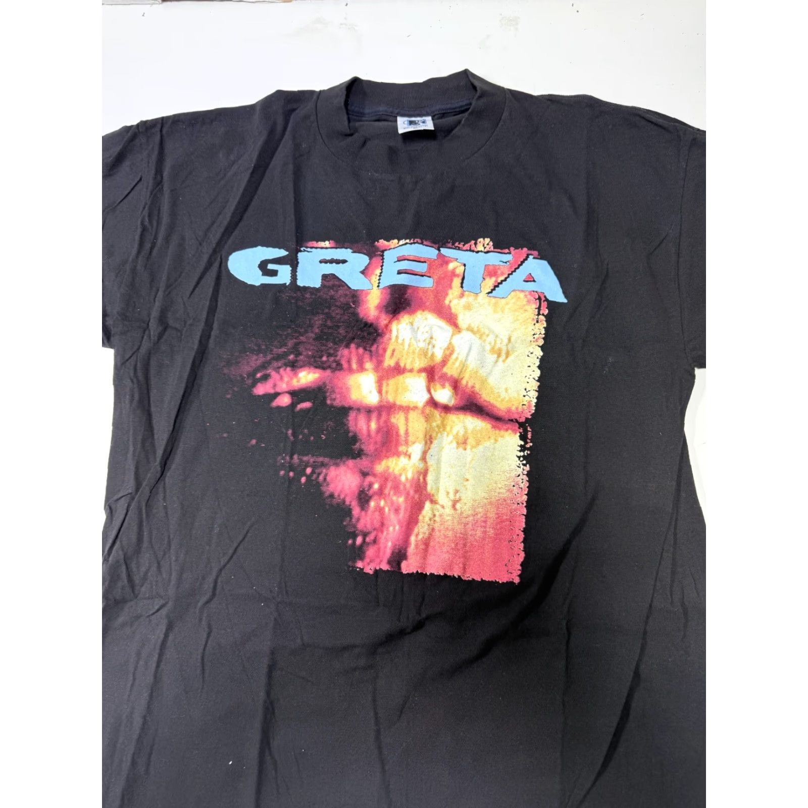 Vintage VINTAGE Greta – Love Is Dead Promo T-Shirt Unisex XL Black 1990s 1993 Tour Concert Music Retro Hardcore Punk Merch EM Mercury Re Clothing Size US XL / EU 56 / 4 - 2 Thumbnail