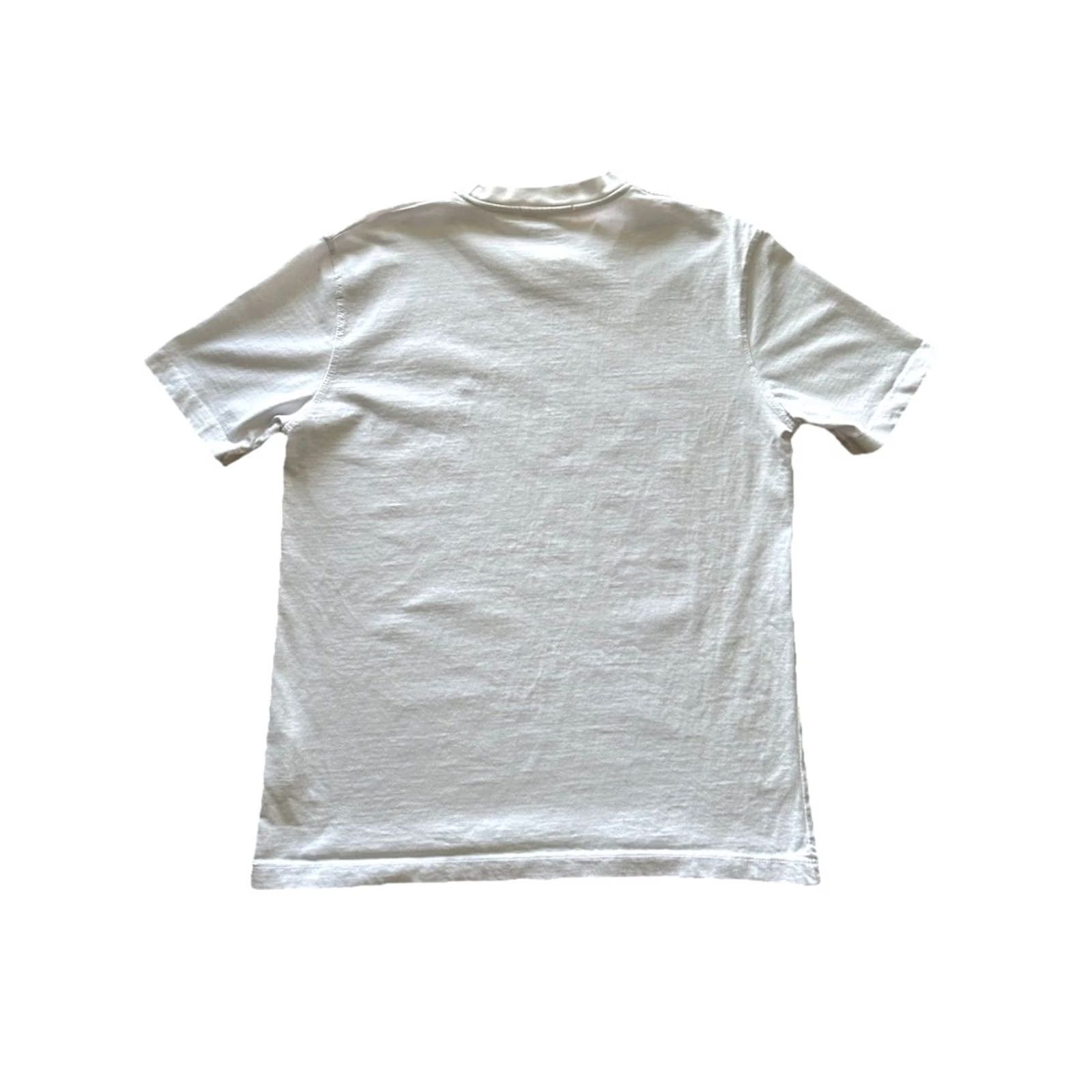 Dsquared2 Dsquared2 Men T-Shirt White Color Spray Centre Logo Size M Regular Short Sleeve Cotton Italy Logo Graphic Print Chest 20” Length 25.5” Mens Clothing Size US M / EU 48-50 / 2 - 5 Thumbnail