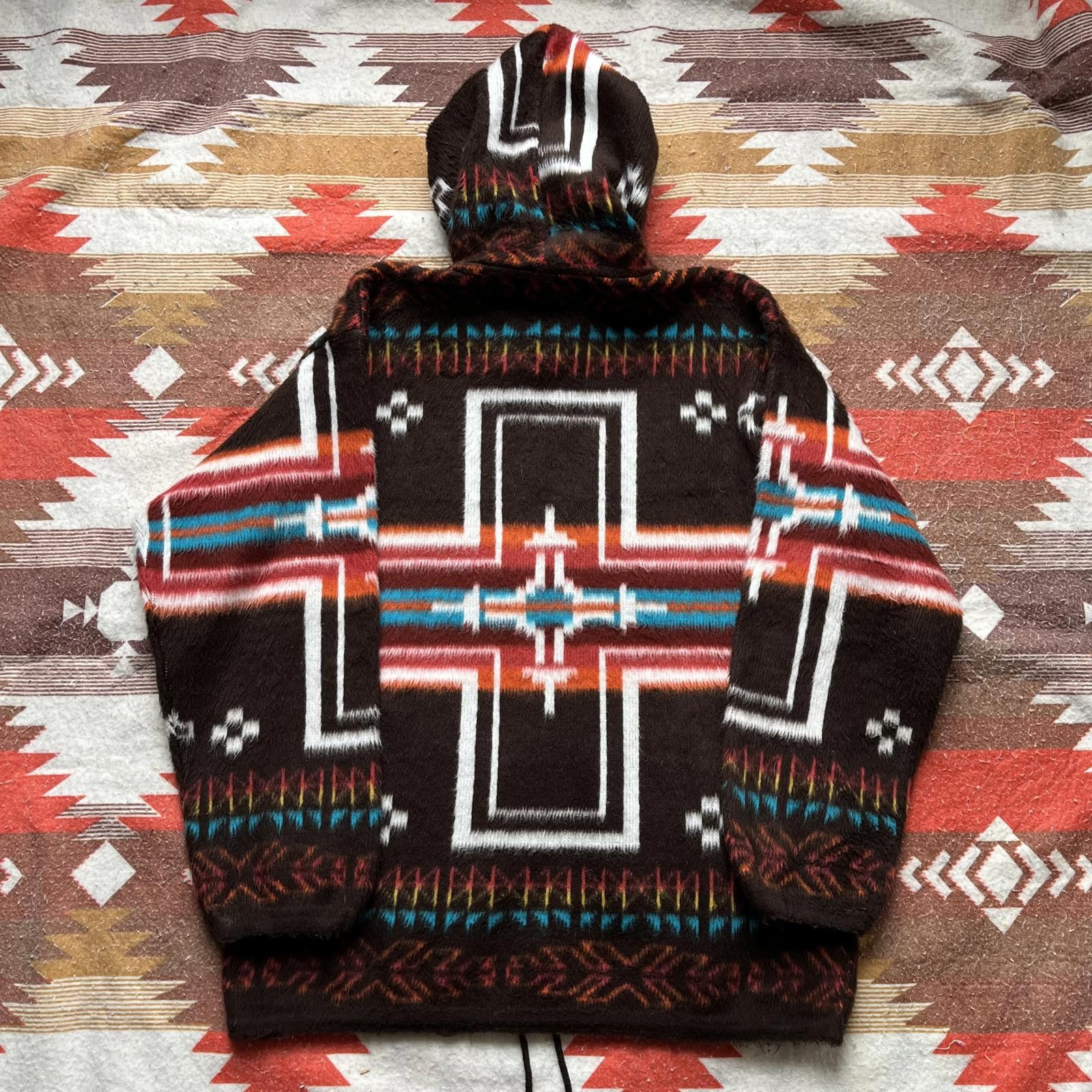 Earth Ragz × Vintage Vintage Y2K Baggy Earth Ragz Aztec Western Jacket Size US M / EU 48-50 / 2 - 2 Thumbnail
