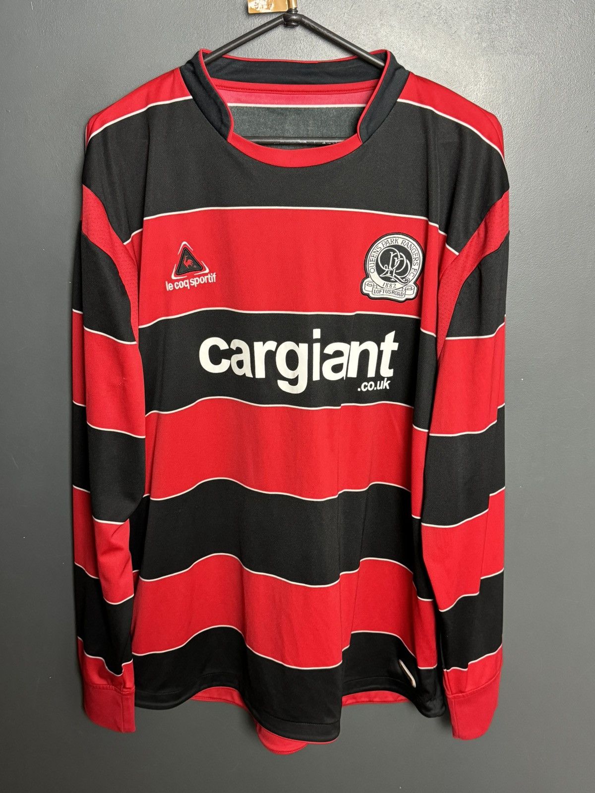 Le Coq Sportif Queens Park Rangers 07/08 Away Football Long Sleeve Jersey Size US L / EU 52-54 / 3 - 1 Thumbnail