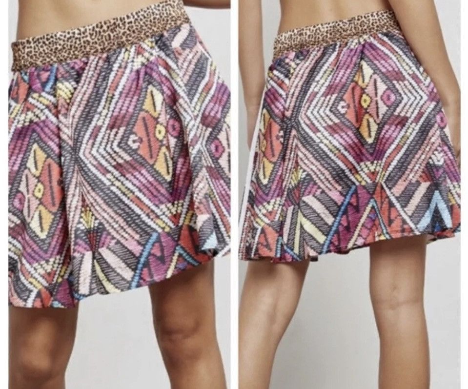Adidas Adidas x FARM Originals Three Stripe Logo A Line Skirt Size 27" / US 4 / IT 40 - 2 Thumbnail