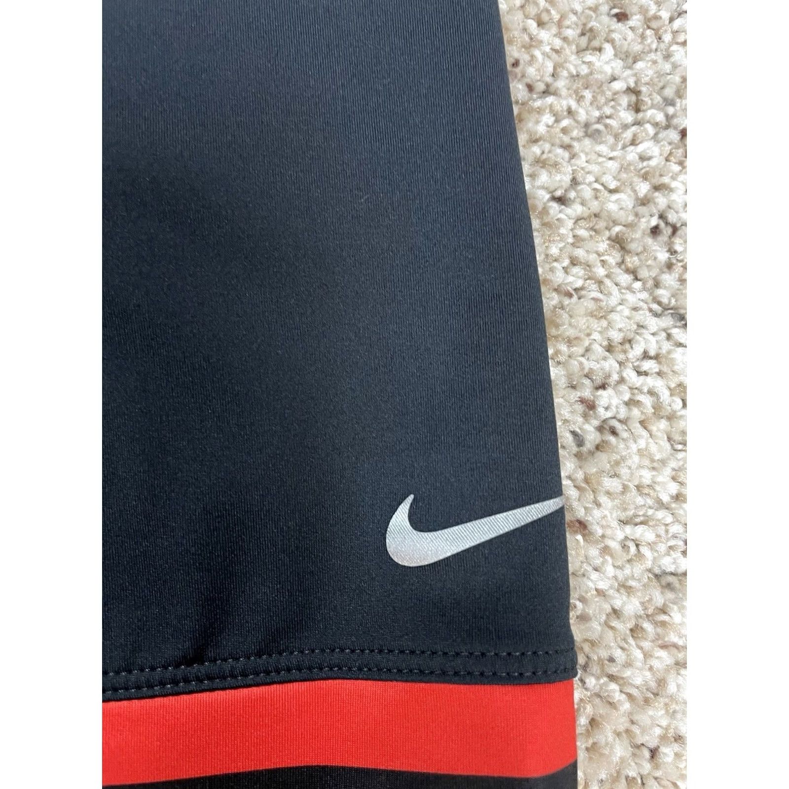 Nike Nike Golf Polo Shirt Medium Mens Black Striped Short Sleeve Tour Performance Polo Size US XXL / EU 58 / 5 - 5 Thumbnail