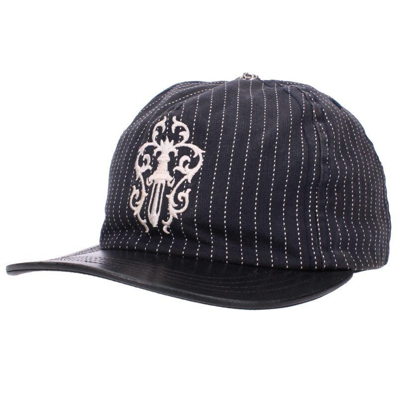 Chrome Hearts Chrome Hearts Tracker Baseball Cap Leather Stripe Size ONE SIZE - 1 Thumbnail