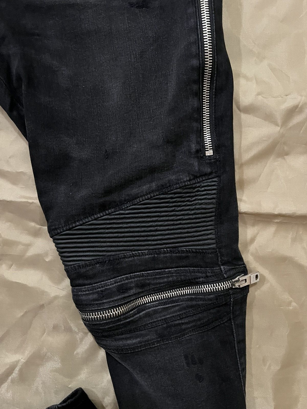 Amiri Amiri MX2 High Rise Skinny Jeans 'Black' size 36 $2500 Size US 36 / EU 52 - 2 Thumbnail