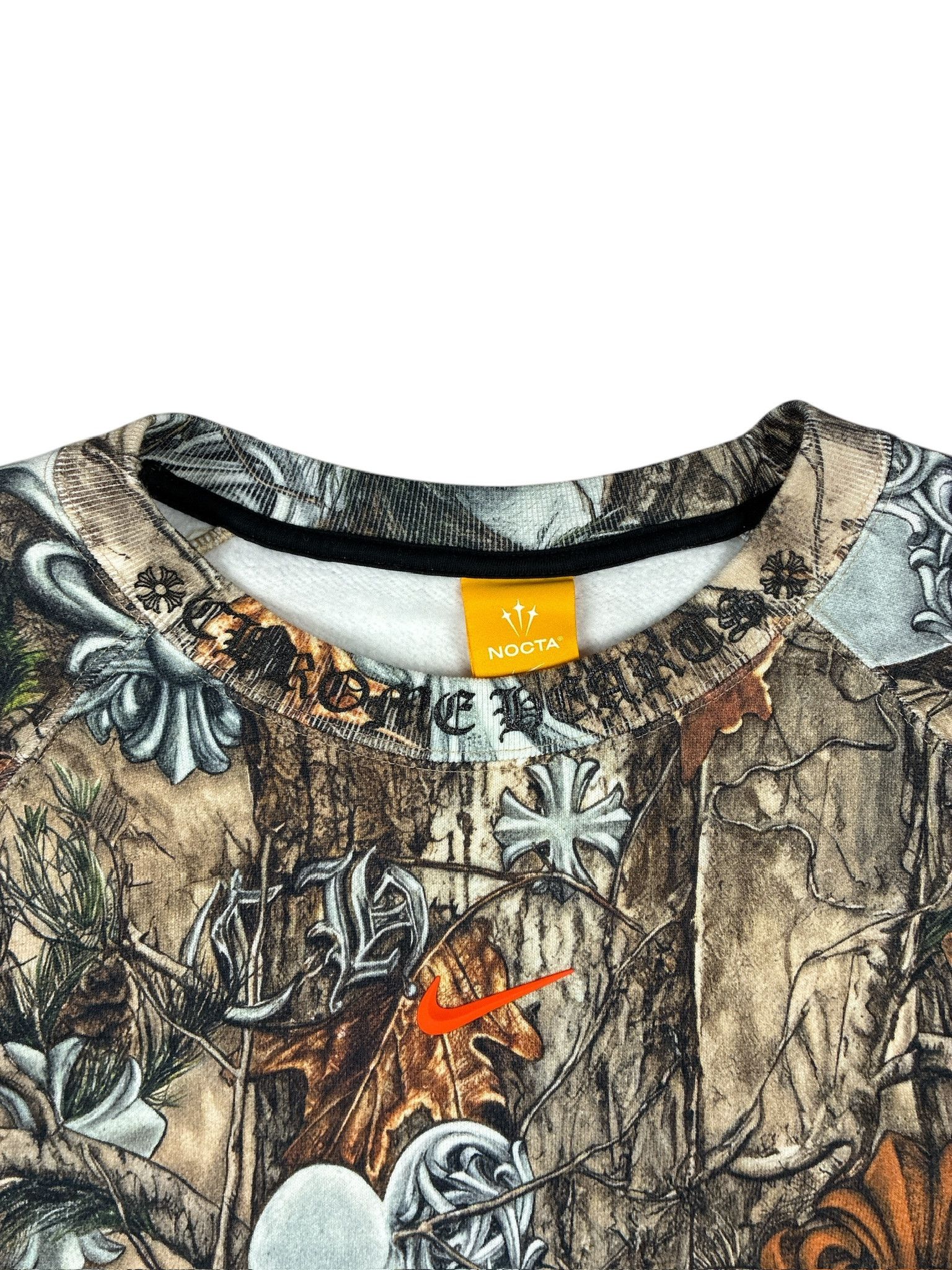Chrome Hearts CHROME HEARTS X NOCTA FLEECE CREWNECK 'CAMO' Size US L / EU 52-54 / 3 - 2 Thumbnail