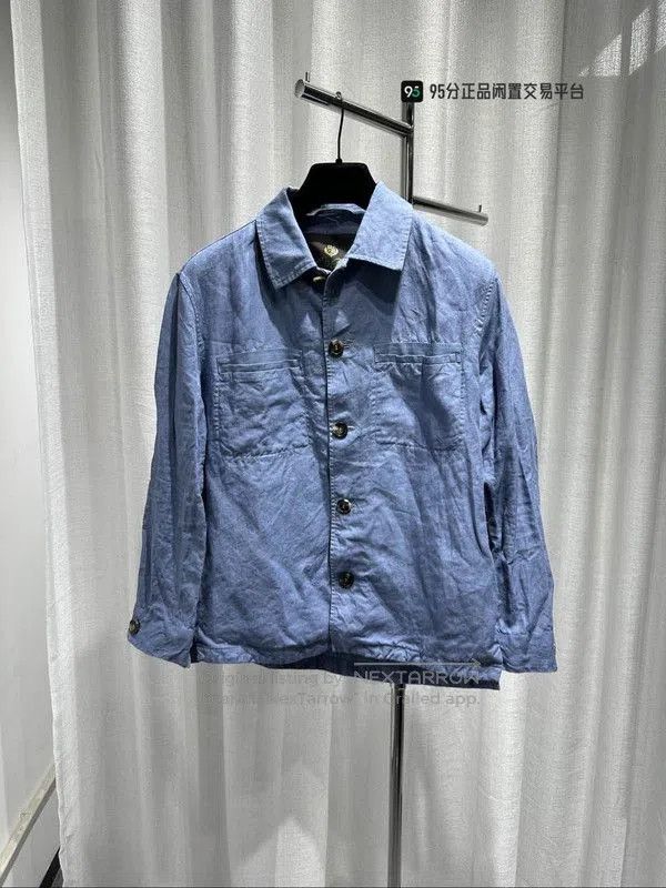 Loro Piana Loro Piana Men's Blue Single. Size US M / EU 48-50 / 2 - 1 Thumbnail