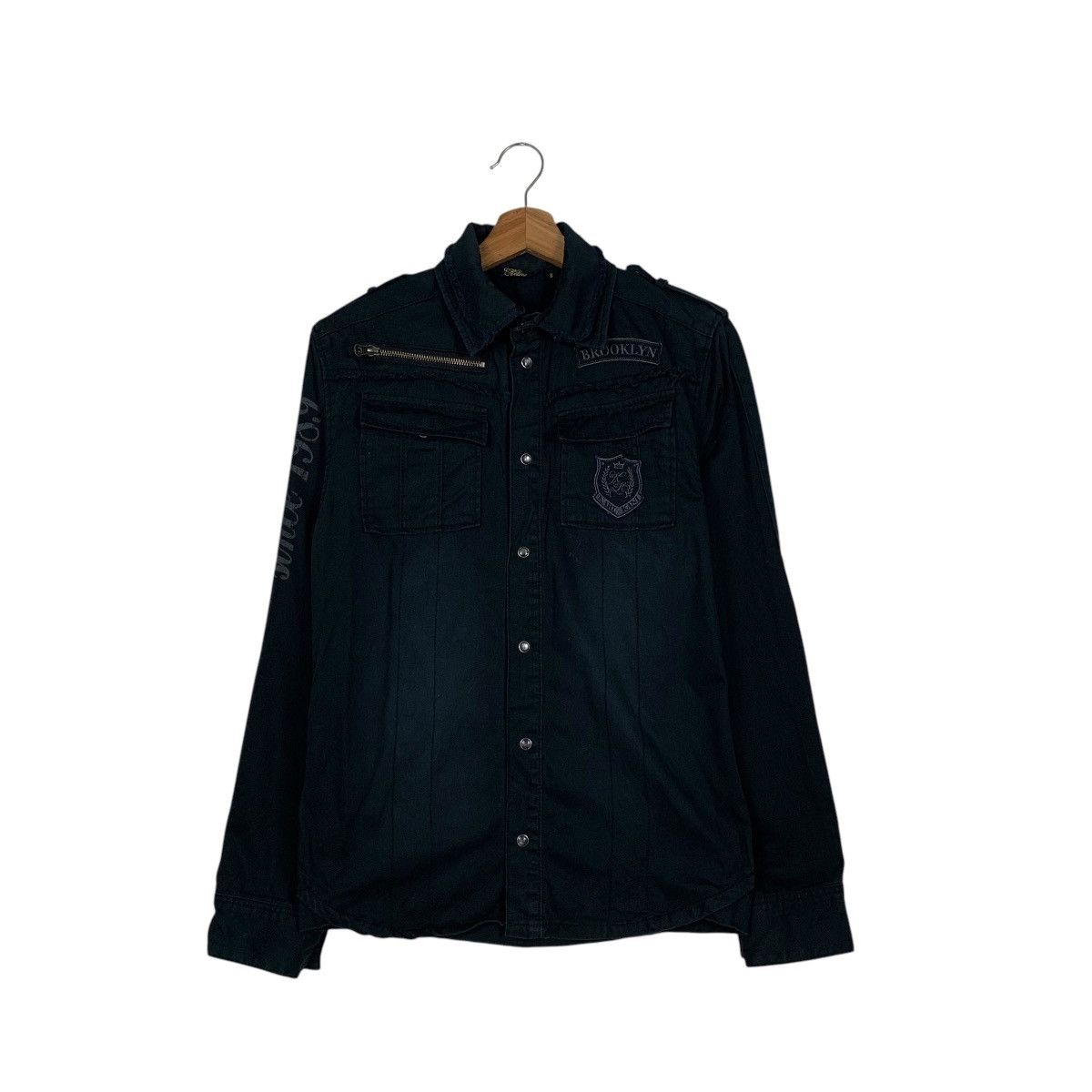 Karl Kani KARL KANI Button Shirt Jacket Women's Size S #1831-C79 Size S / US 4 / IT 40 - 1 Thumbnail