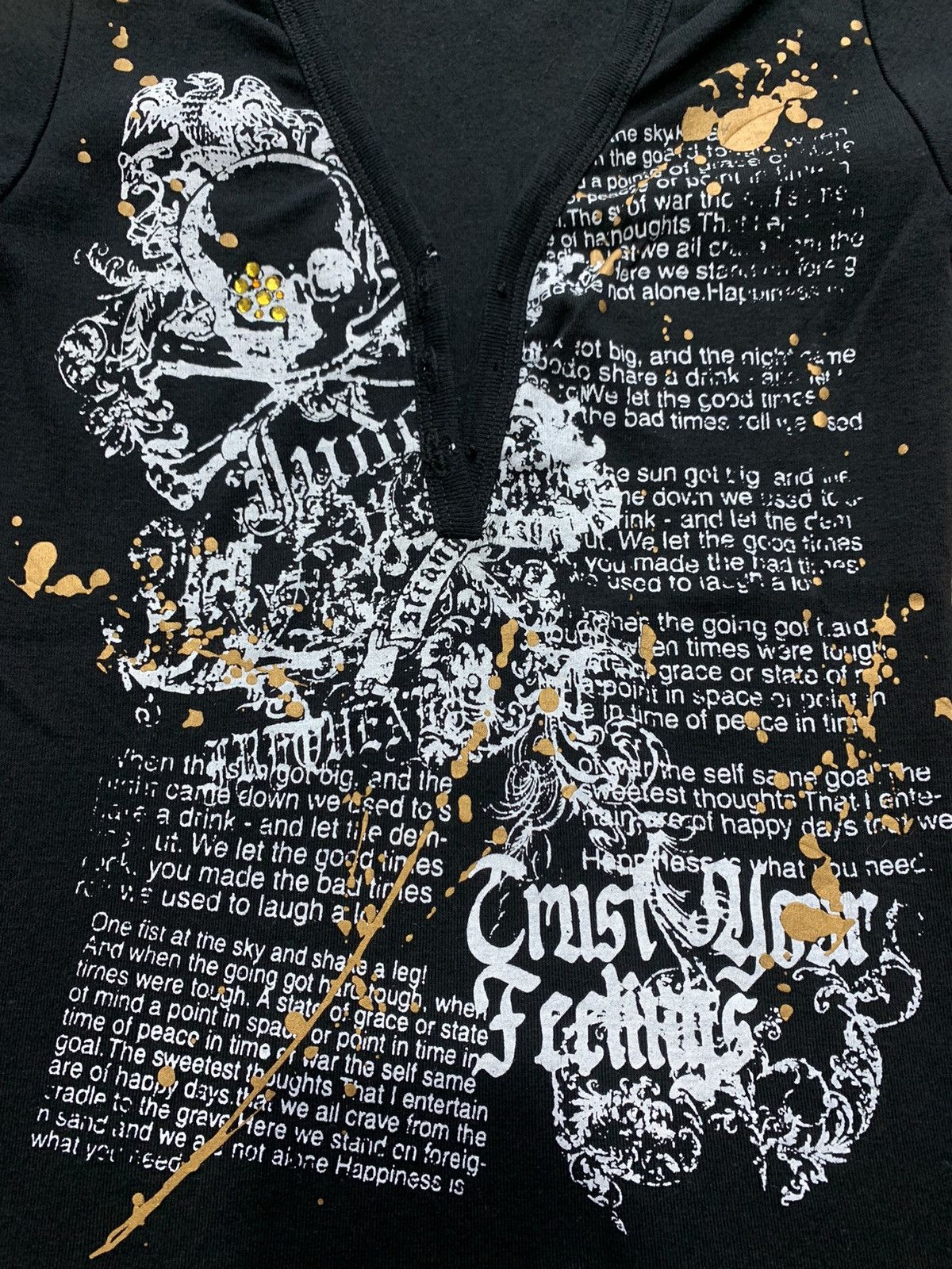 Japanese Brand × Vintage FREE ONE SEDITIONARIES GOTHIC PUNK SKULL JAPANESEBRAND Size US S / EU 44-46 / 1 - 3 Thumbnail