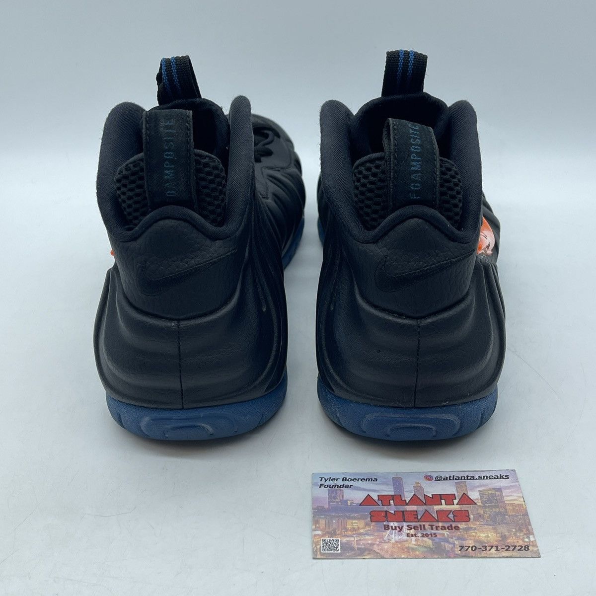 Nike Air foamposite pro knicks Size US 8.5 / EU 41-42 - 3 Thumbnail