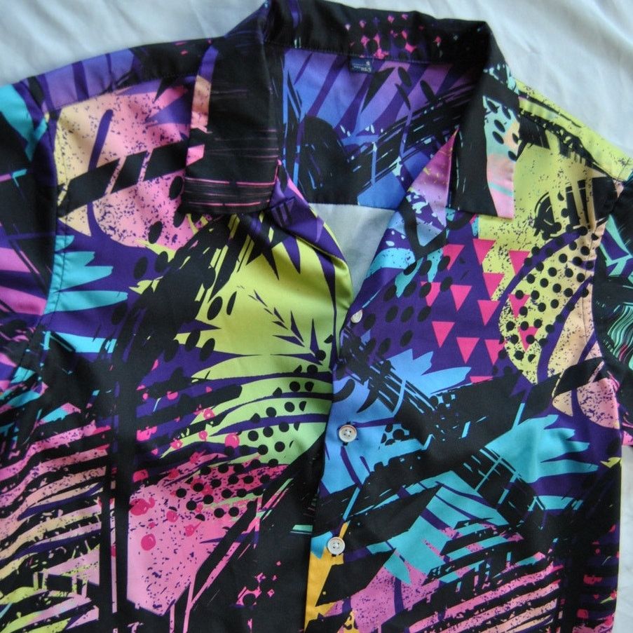 Other Multicolor Hawaiian Button Down Shirt Size US S / EU 44-46 / 1 - 2 Thumbnail