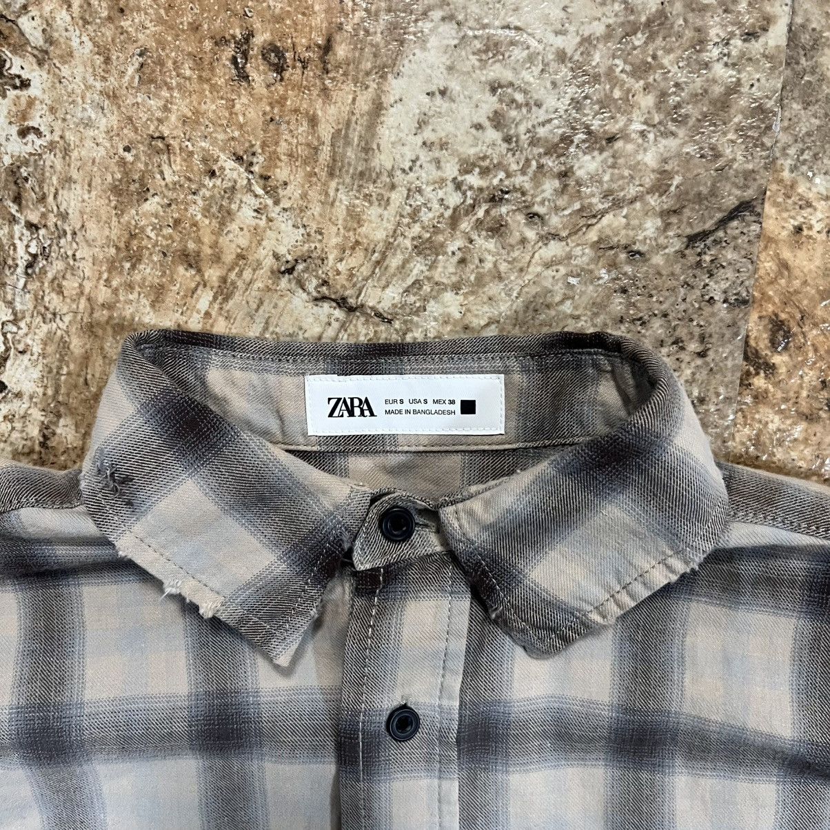 Zara Zara Distressed Button up Size US S / EU 44-46 / 1 - 3 Thumbnail