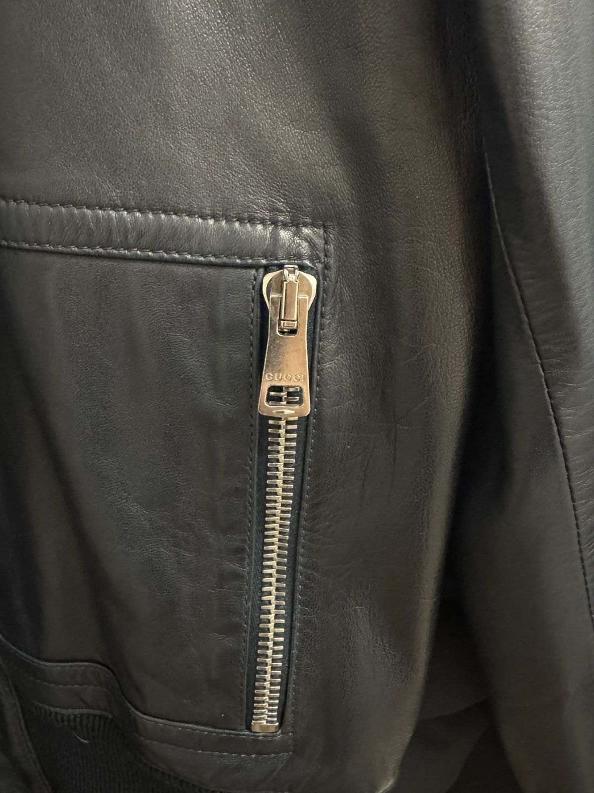 Gucci Gucci Leather Jacket Size US M / EU 48-50 / 2 - 4 Thumbnail