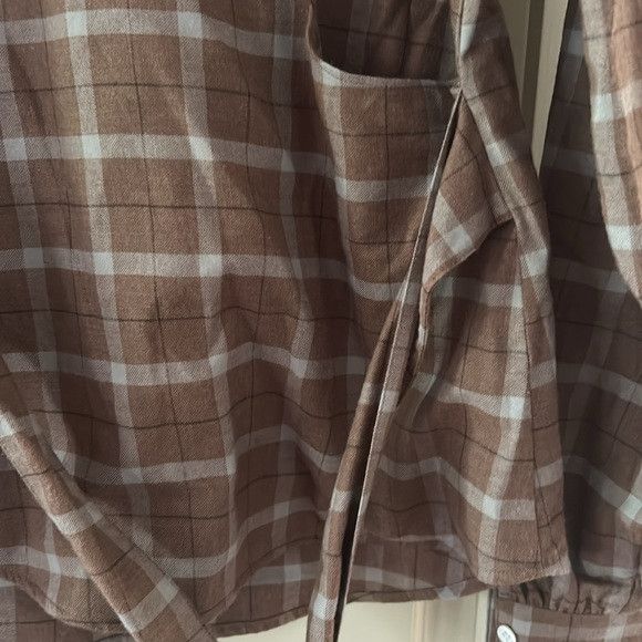 Marissa Webb NWT INTERMIX X MARISSA WEBB wrap plaid top XS Size XS / US 0-2 / IT 36-38 - 5 Thumbnail