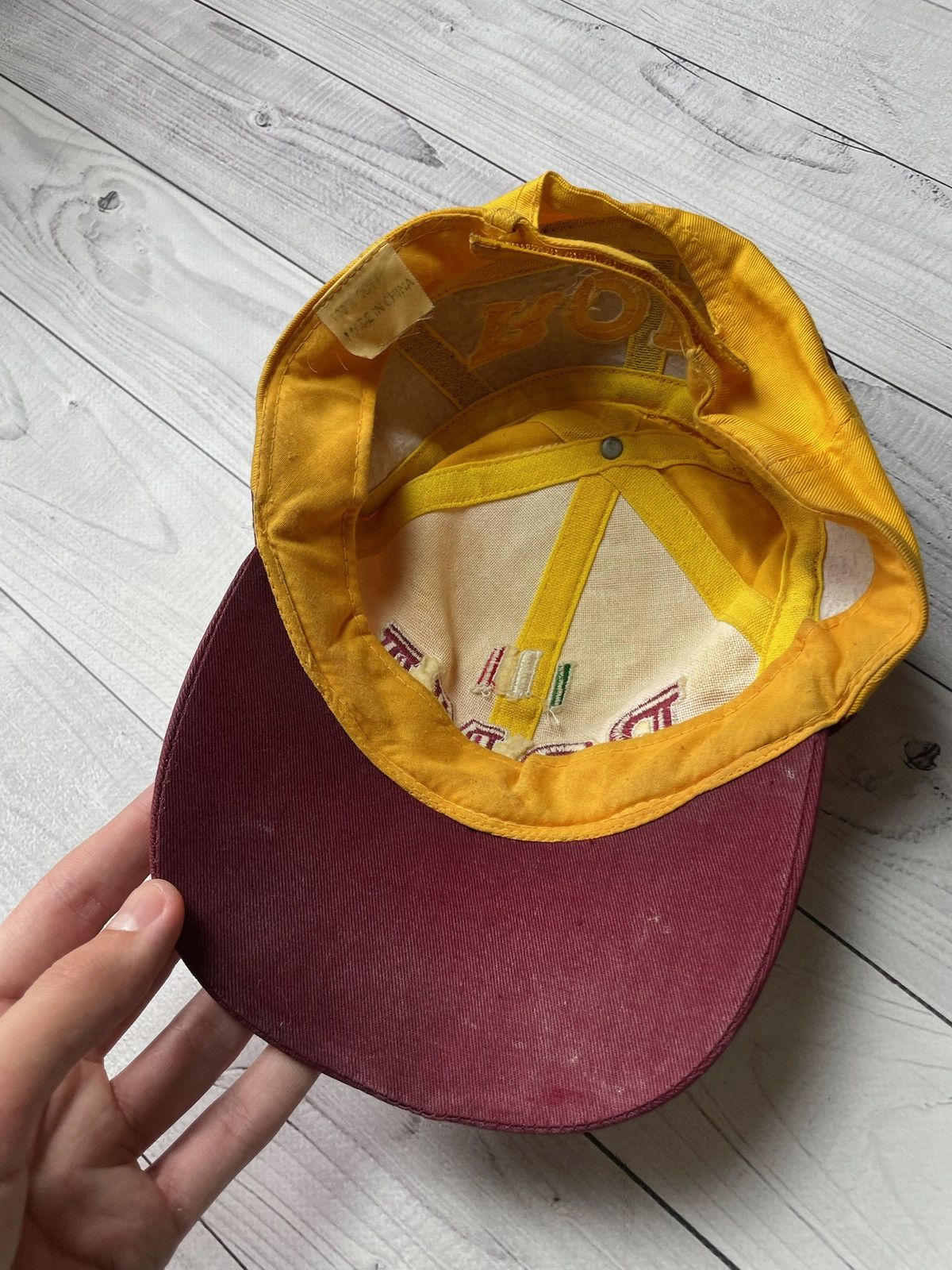 Vintage Vintage Soccer cap AS Roma big logo rare Size ONE SIZE - 5 Thumbnail