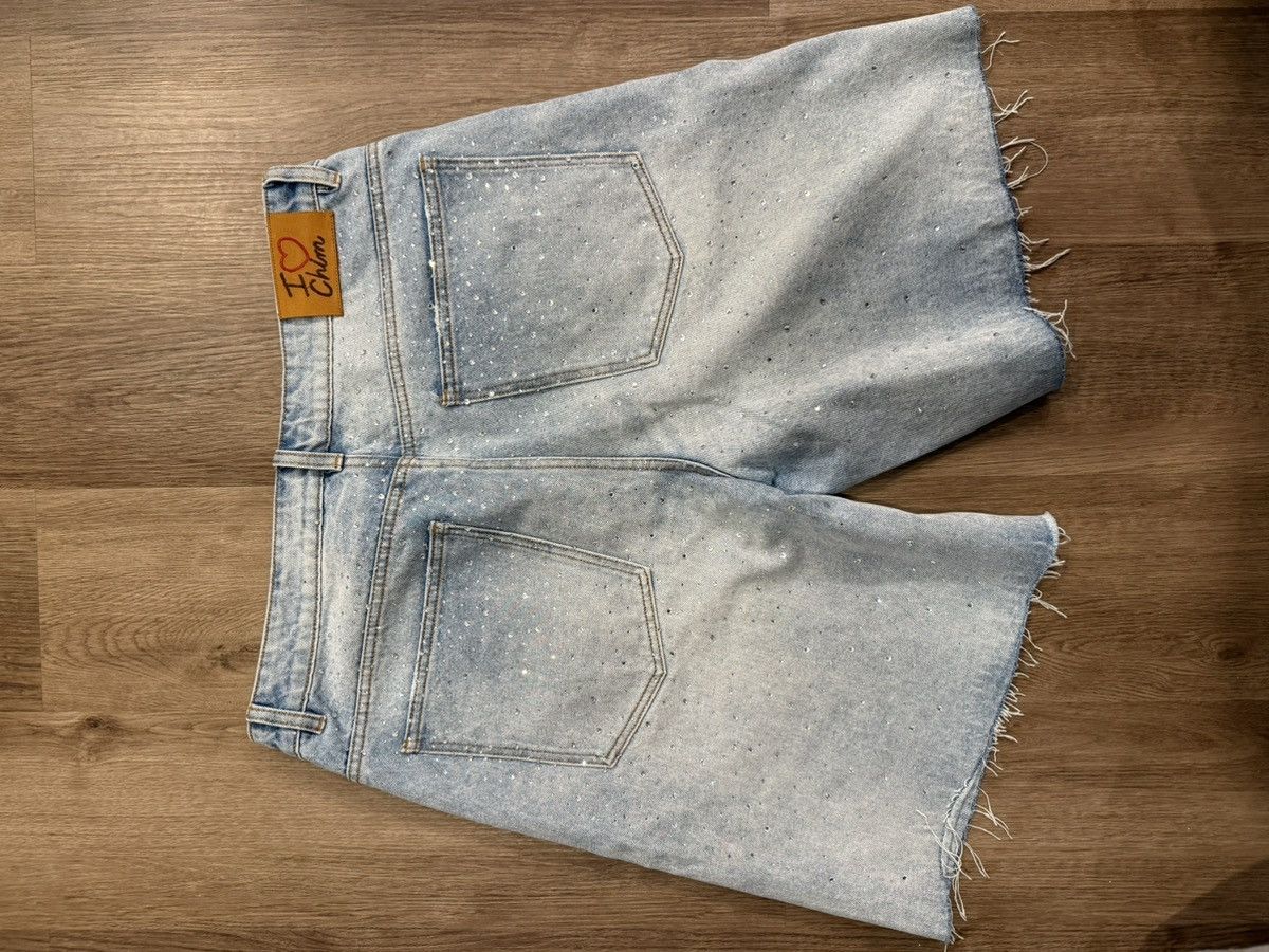 HMDD HMDD Billie Jean Shorts - Light Blue Denim Size US 36 / EU 52 - 2 Thumbnail