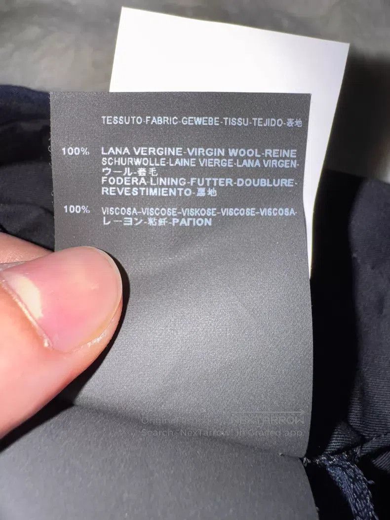 Saint Laurent Paris Saint Laurent Paris Dark Blue Trousers i Size US 34 / EU 50 - 6 Thumbnail