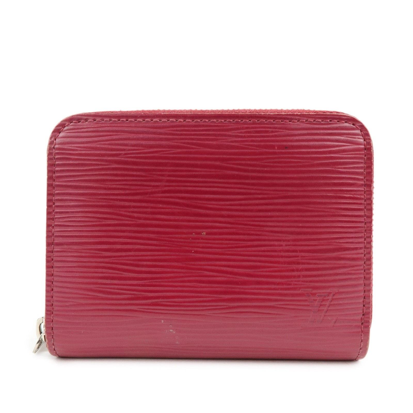 Louis Vuitton Louis Vuitton Epi Zippy Coin Purse Leather Coin Purse Red Size ONE SIZE - 1 Thumbnail