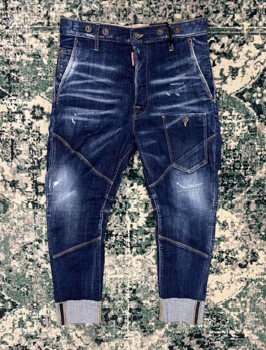 Dsquared2 Dsquared2 Tailored Combat Cargo 9-Length Stretchy Size US 28 / EU 44 - 1 Thumbnail