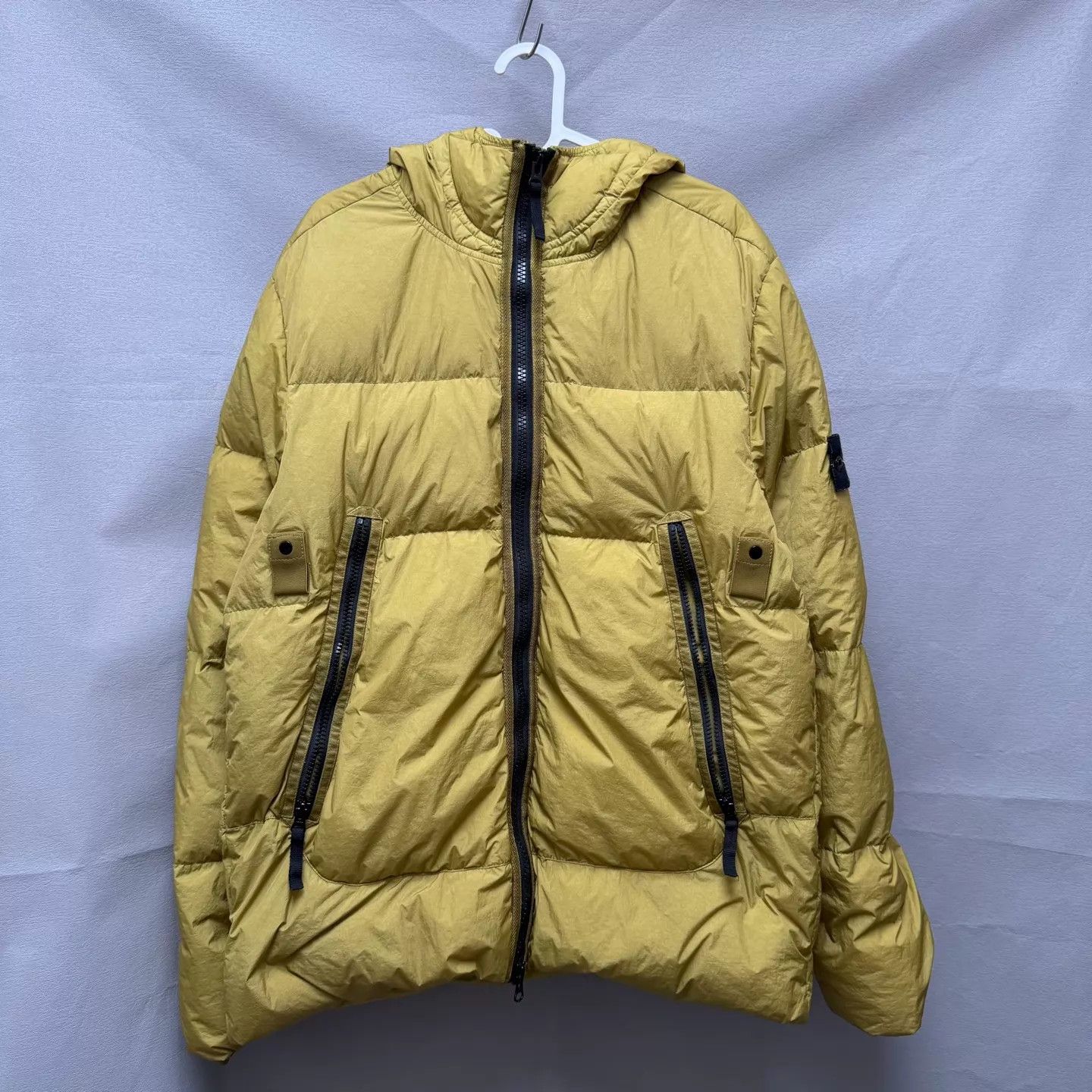 Stone Island Stone Island 21FW Nylon Down Jacket Yellow L 98new Size US L / EU 52-54 / 3 - 1 Thumbnail