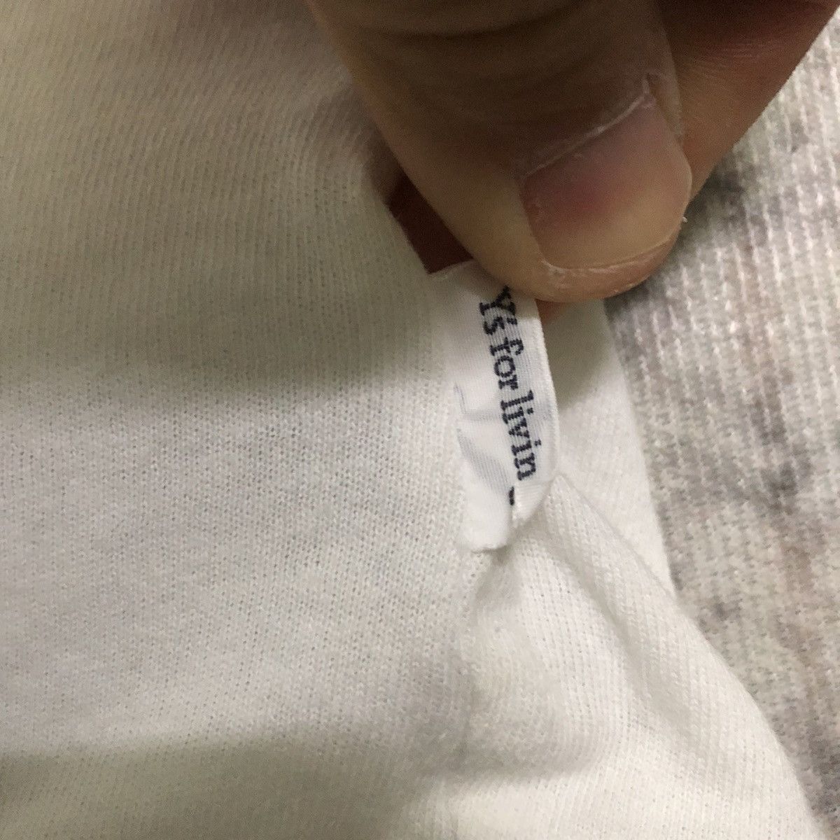 Yohji Yamamoto Distressed Vintage Y’s For Living by Yohji Yamamoto 3/4 Tees Size US XS / EU 42 / 0 - 13 Thumbnail