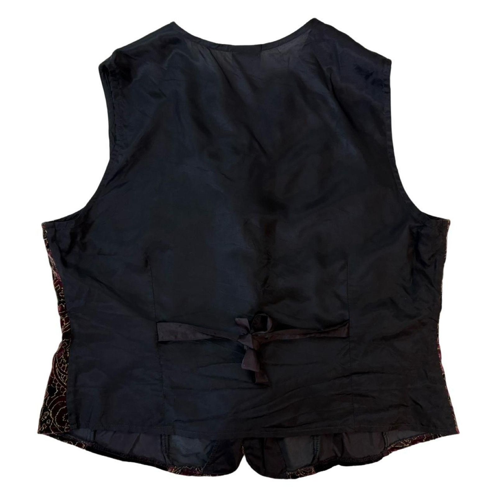 Vintage Y2k vest fairy grunge jaclyn smith witchy patchwork sz L Size L / US 10 / IT 46 - 3 Thumbnail
