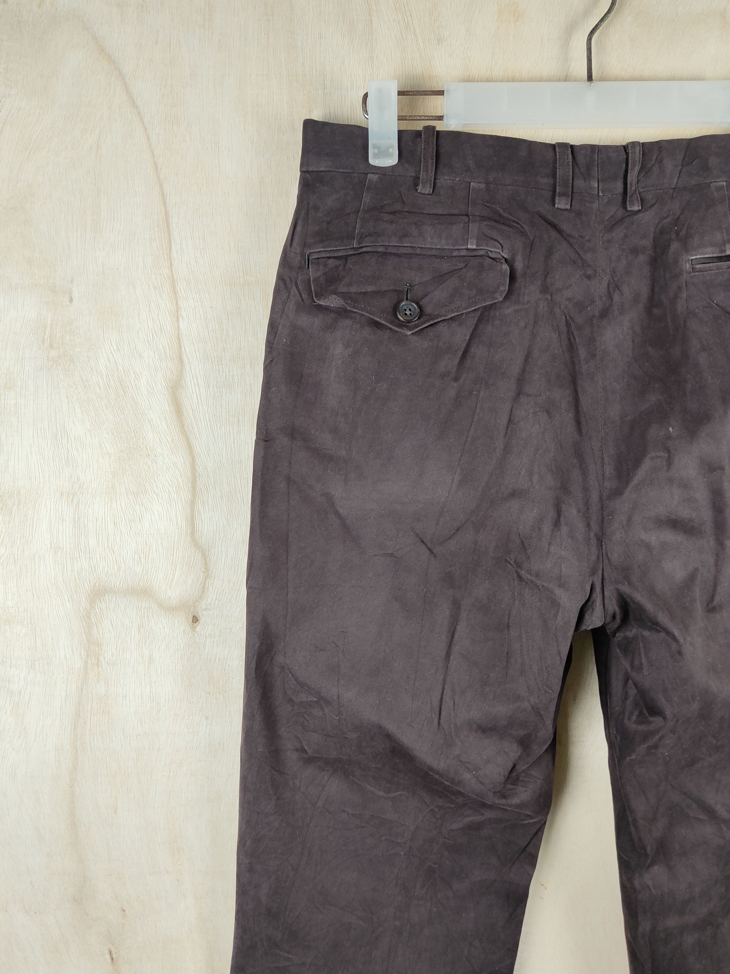 Japanese Brand Japanese Brand Dark Brown Casual Pants #S2505 Size 30" / US 8 / IT 44 - 10 Thumbnail