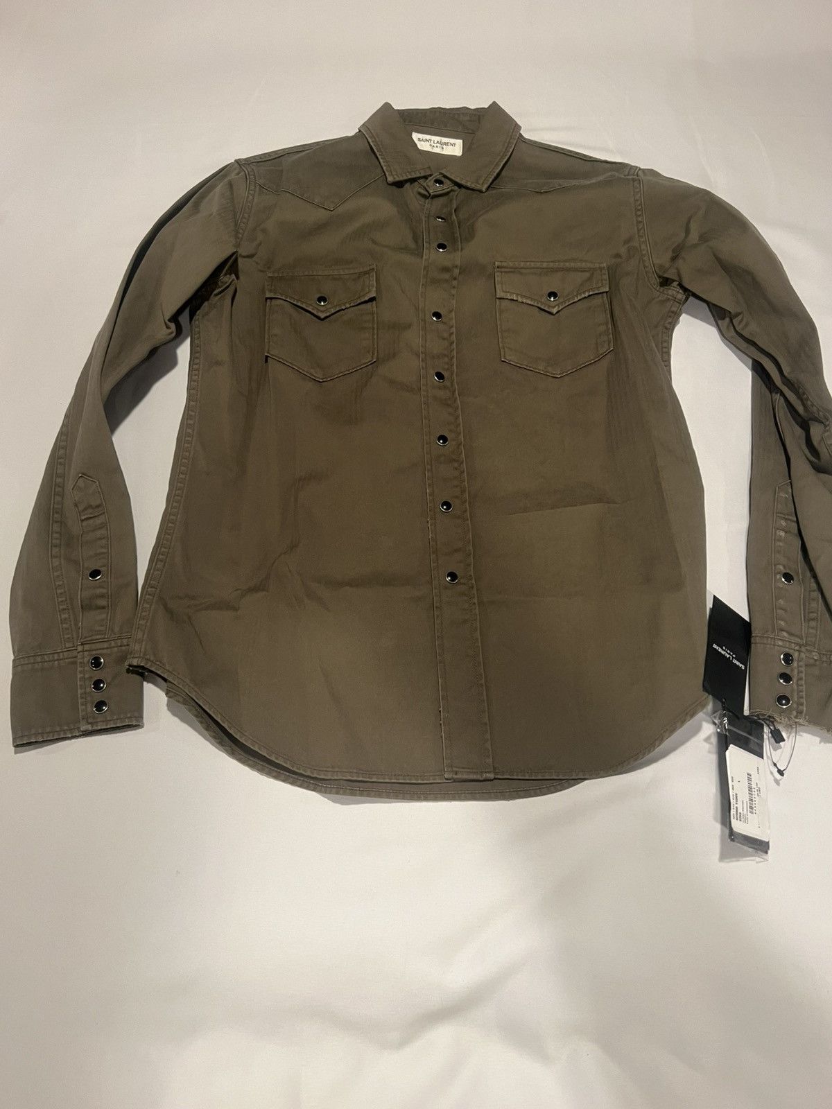Saint Laurent Paris Saint Laurent western shirt. L. $920 Size US L / EU 52-54 / 3 - 2 Thumbnail