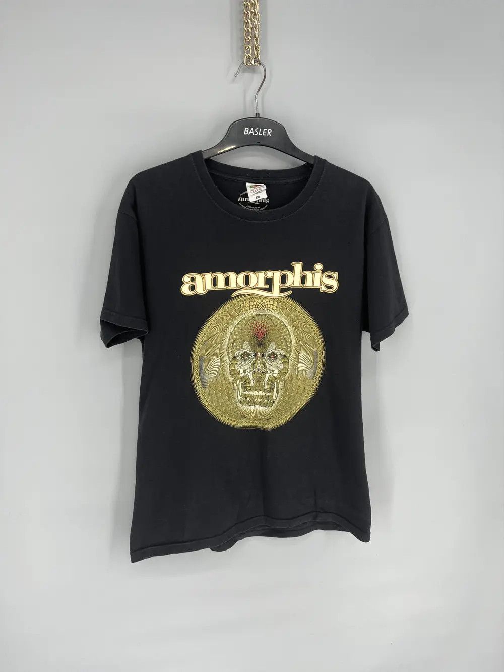 Vintage Vintage Amorphis Heavy Metal Finland Rock Band T Shirt Faded Size US M / EU 48-50 / 2 - 2 Thumbnail