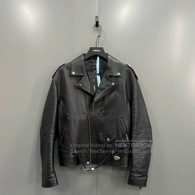 Balenciaga Balenciaga Patchwork Graffiti Leather Jacket Size US S / EU 44-46 / 1 - 1 Thumbnail