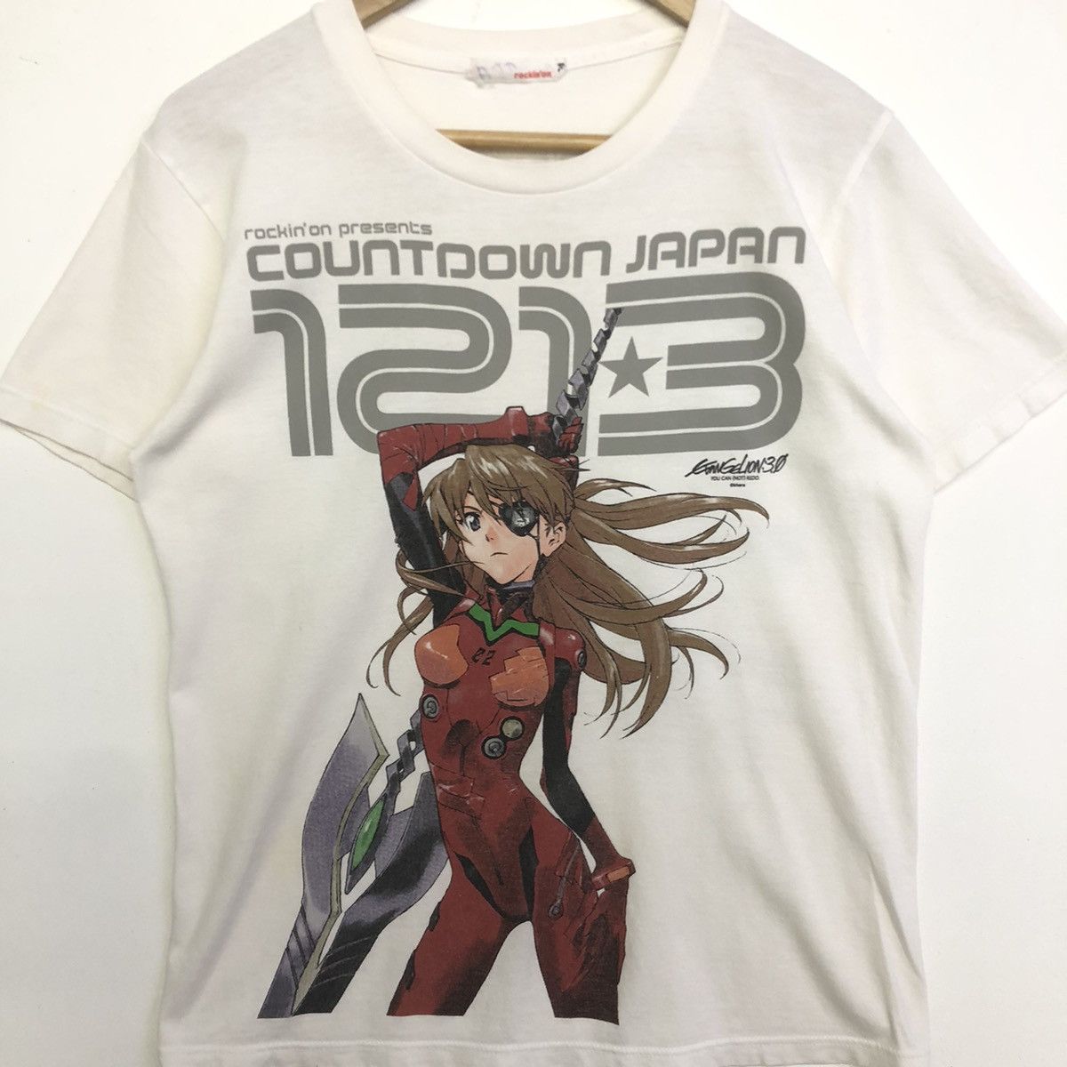 Anime Evangelion Asuka Langley Soryu X Rockin’on Japan Concert Tee Size US M / EU 48-50 / 2 - 3 Thumbnail