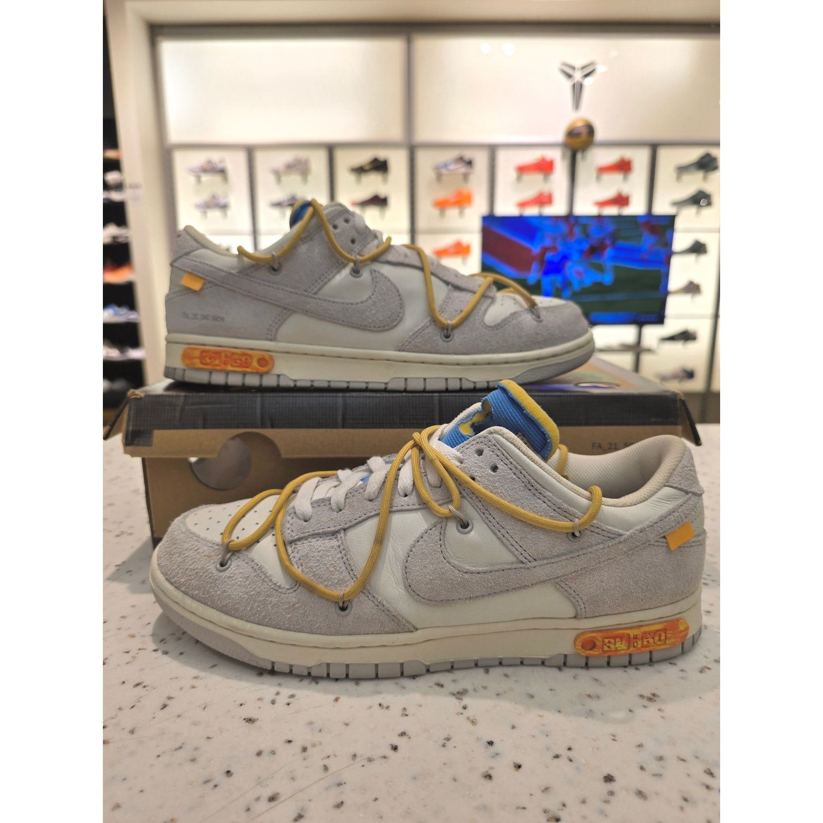 Nike × Off-White Nike Off-White Dunk Low Lot 49 | Grailed