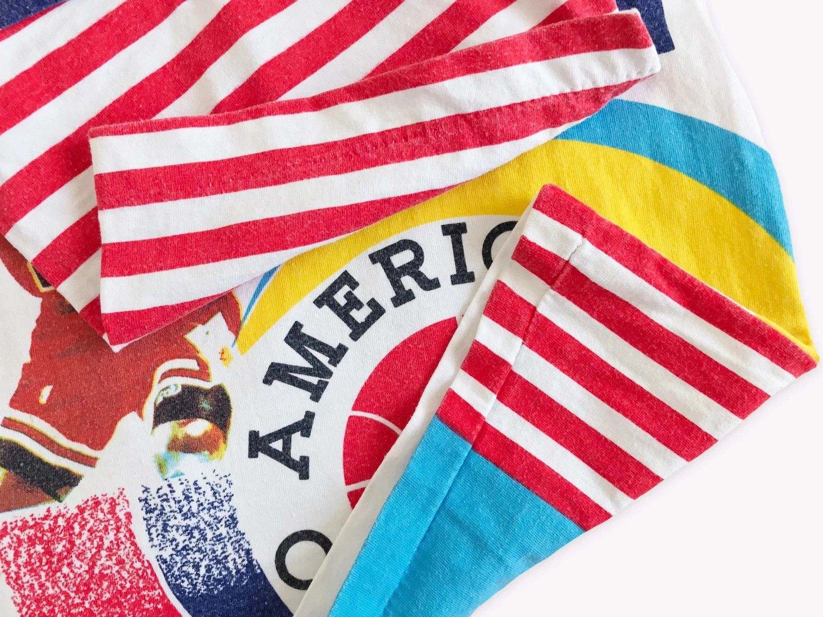 Starter RARE Vintage 90s STARTER T shirt Single stitch Jordan NBA Size US M / EU 48-50 / 2 - 4 Thumbnail