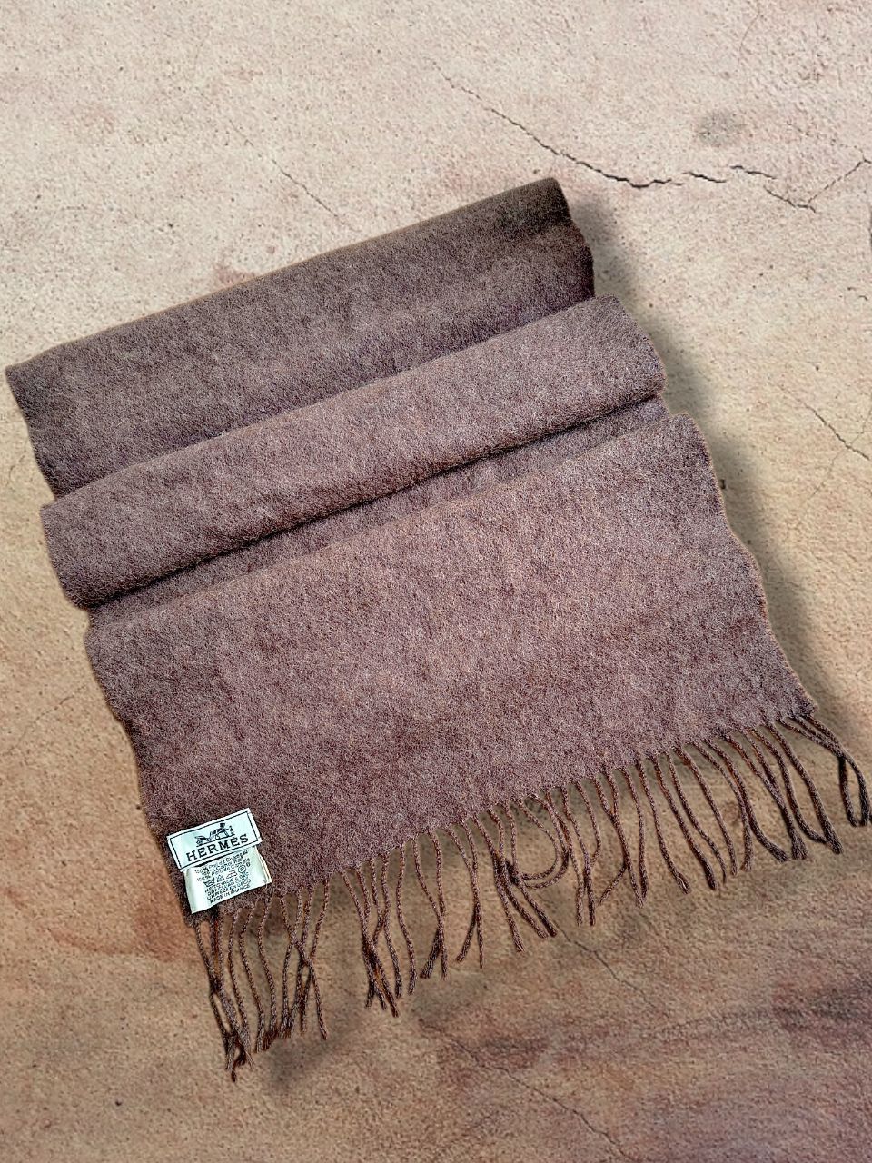 Hermes Luxury Hermès Scarf - 100% Camel Hair Size ONE SIZE - 4 Thumbnail