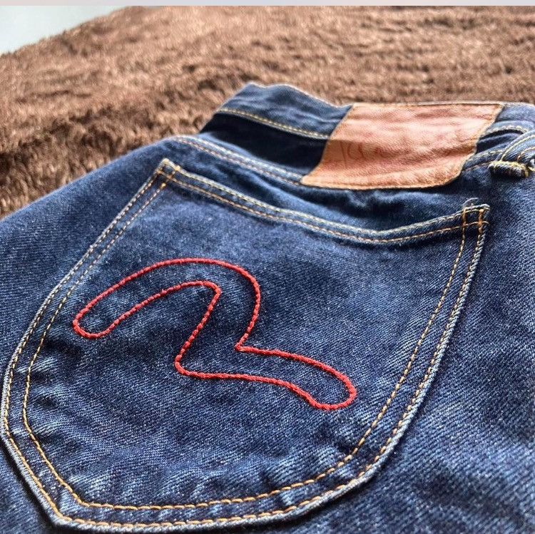 Vintage Embroidered Evisu Jeans
