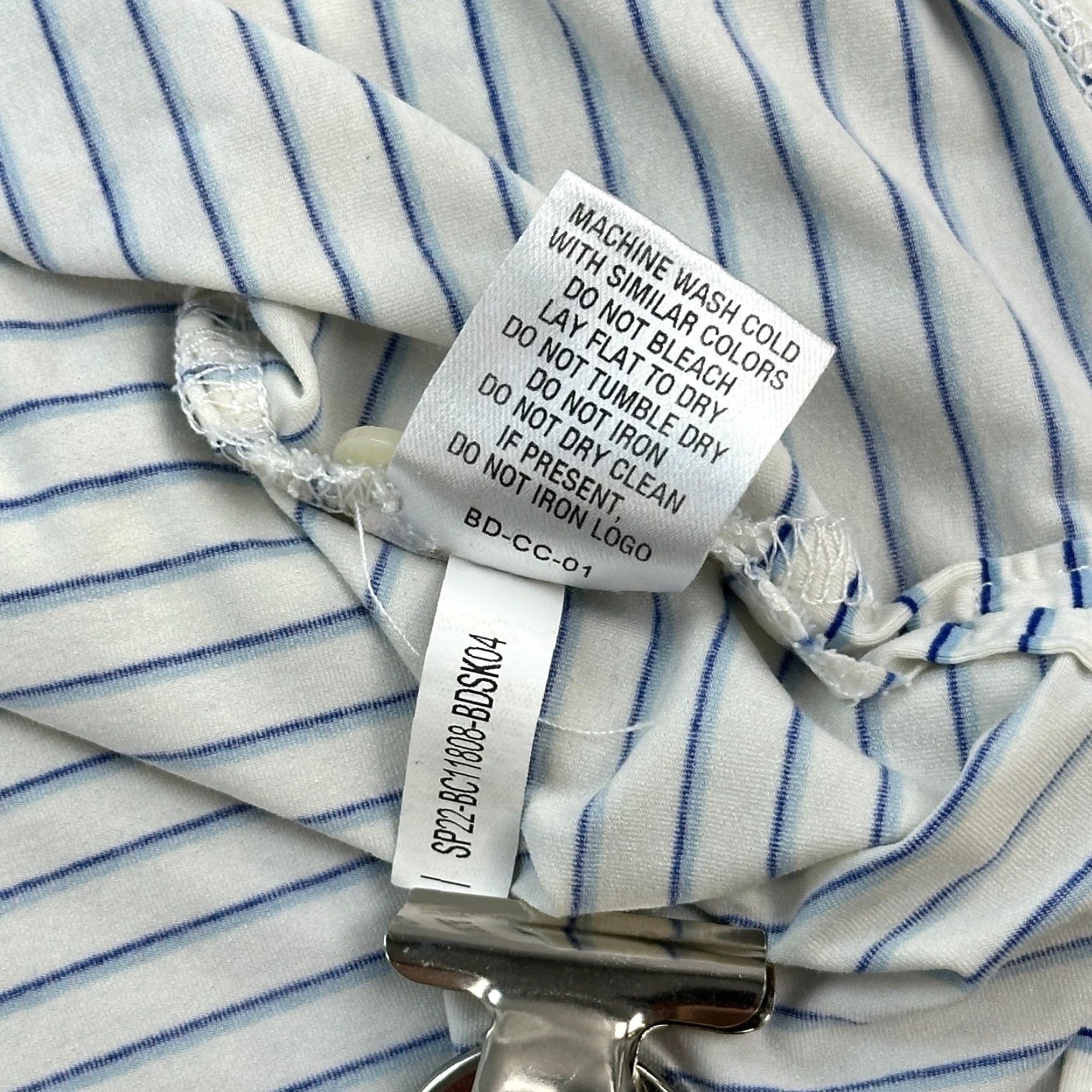 Vintage B Draddy Sport Polo Shirt Mens Large White Stripe Embroidered Logo Golf USA Made Shirt Mens Large White Stripe Logo Embroidered Golf USA Made Size US L / EU 52-54 / 3 - 5 Thumbnail