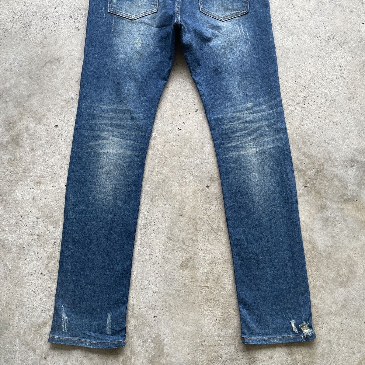 Japanese Brand Vintage Diviner Reckless Life Distressed Jeans Ripped Pants Size US 34 / EU 50 - 11 Thumbnail
