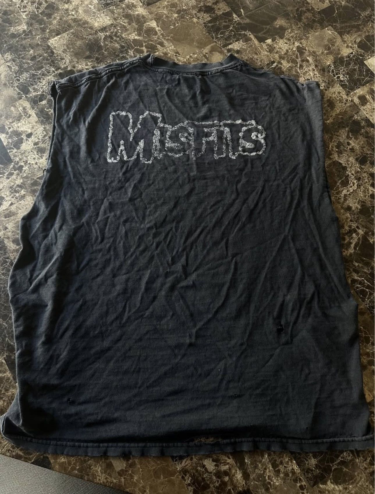 Vintage Vintage 90’s Misfits sleeveless Size US L / EU 52-54 / 3 - 2 Thumbnail