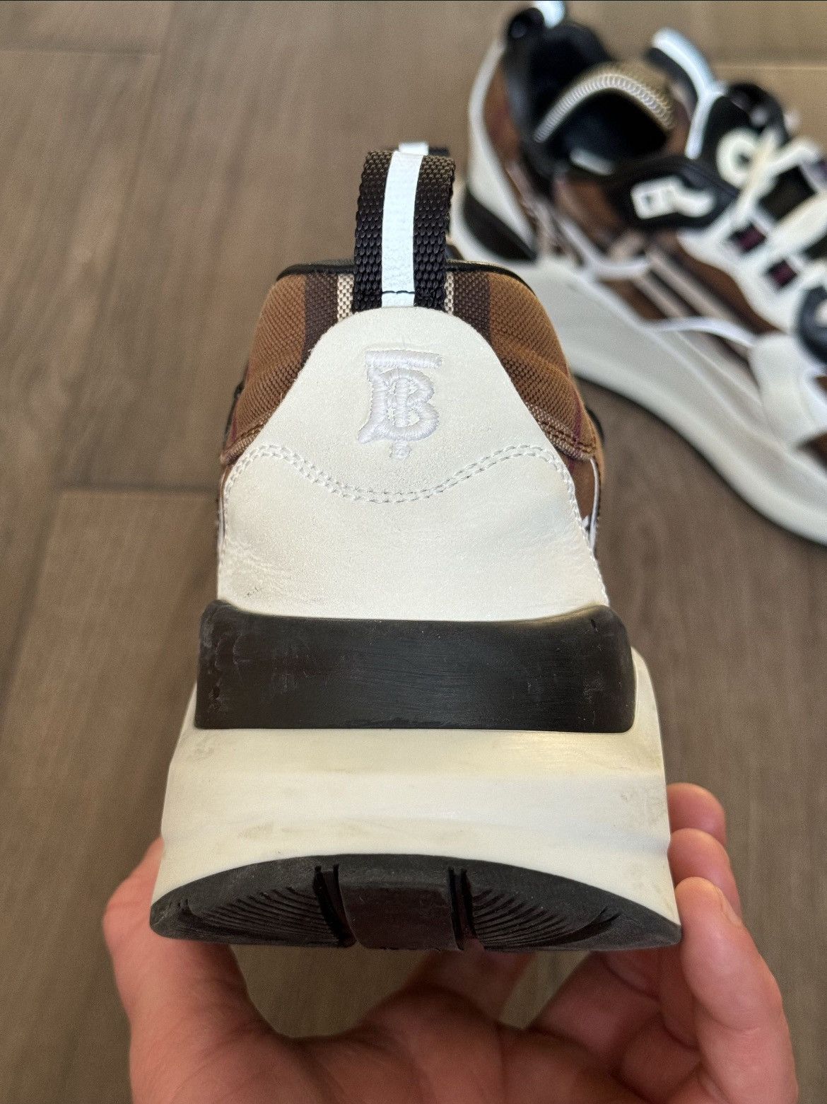 Burberry Burberry sean low top sneakers shoes Size US 9 / EU 42 - 4 Thumbnail