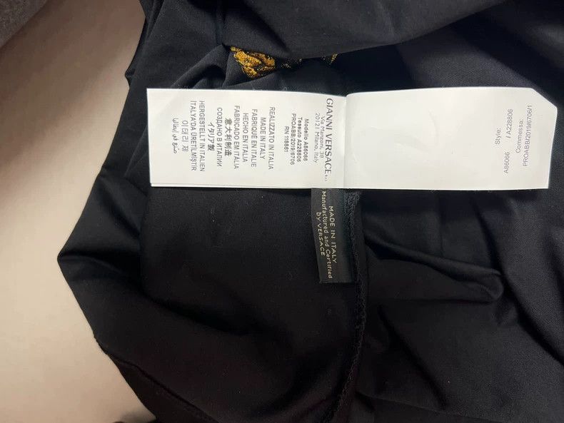 Versace Versace Embroidered limited to half sleeves Size US XL / EU 56 / 4 - 6 Thumbnail
