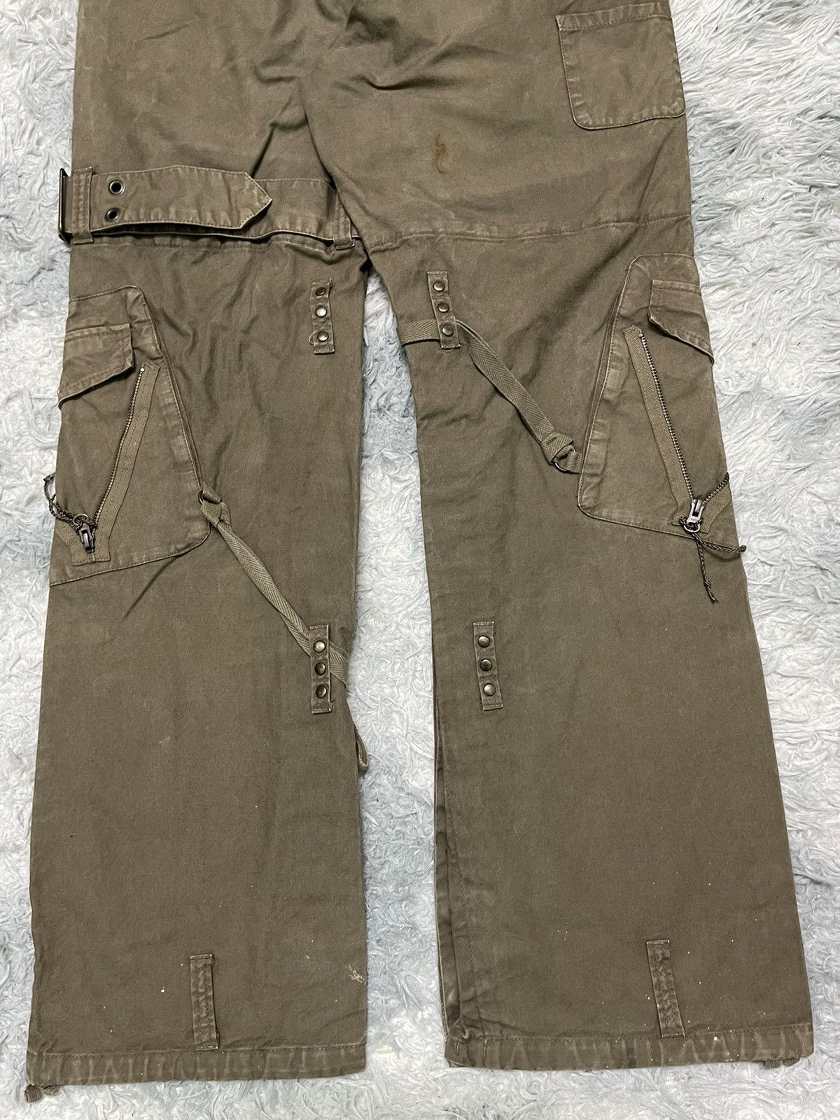 PPFM RARE PPFM BONDAGE DOUBLE WAIST PANT Size US 32 / EU 48 - 10 Thumbnail